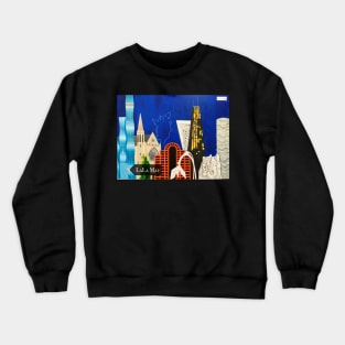 Chicago Architectural Menagerie Crewneck Sweatshirt